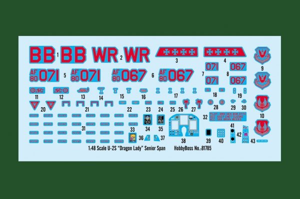 Hobby Boss 81785 U-2S “Dragon Lady” Senior Span 1/48