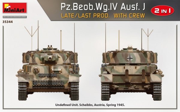 MiniArt 35344 Pz/Beob.Wg.IV Ausf. J Late/Last Prod. 1/35