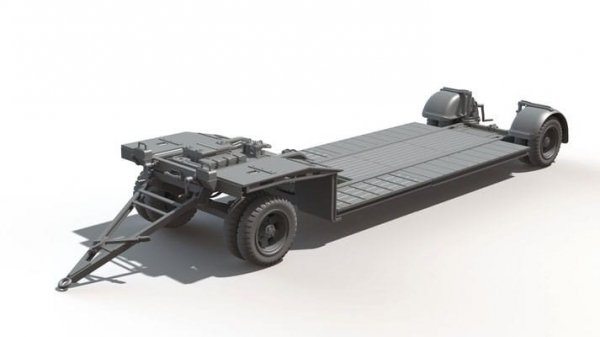 Das Werk DW35002 Sonderanhänger 115 10 Ton Tank Trailer Sd.Ah. 115 1/35