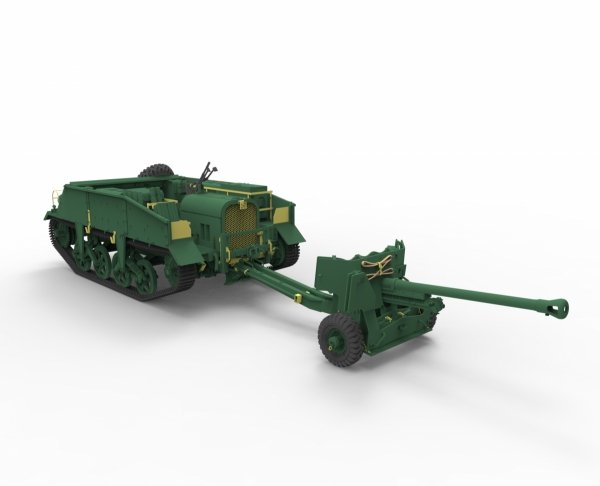 Bronco CB35189 British Loyd Carrier with 6 Pounder Anti-Tank Gun (1:35)