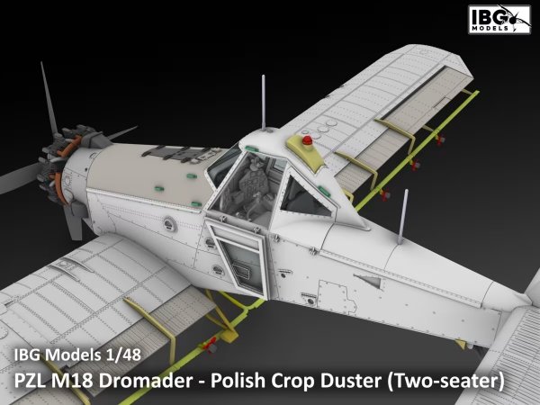 IBG 48002 PZL M18 Dromader - Polish Crop Duster (Two-seater) 1/48