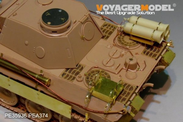Voyager Model PE35936 WWII German Panther D w/&quot;Stadtgas&quot; Fuel Tanks Basic For MENG TS-038 1/35