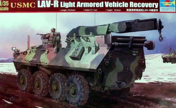 Trumpeter 00370 USMC LAV-R Light Armored Vehicle Recovery (1:35)