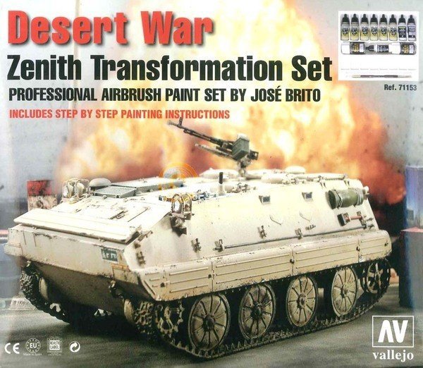Vallejo Desert War: Zenith Transformation Set (71153)