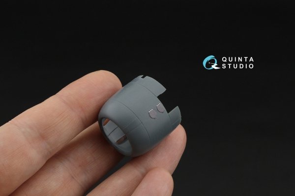 Quinta Studio QD48610 A6M5 Zero (Nakajima Production) 3D-Printed &amp; coloured Interior on decal paper (Eduard) 1/48