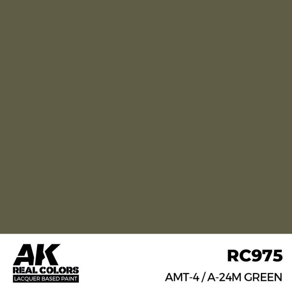 AK Interactive RC975 AMT-4 / A-24m Green 17 ml