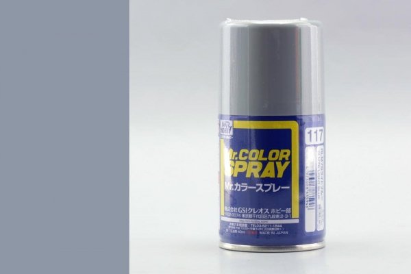 Mr.Hobby S-117 RLM76 Light Blue - (Semi Gloss) Spray