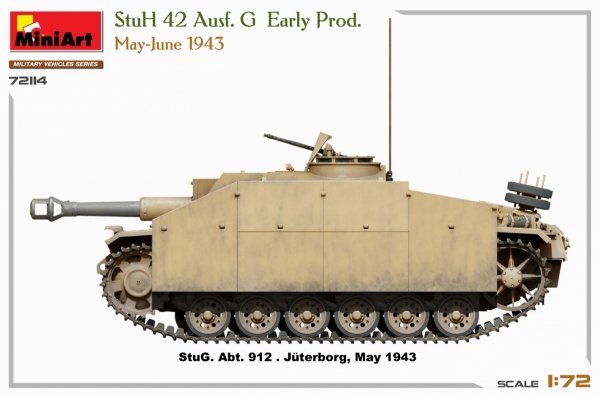 MiniArt 72114 STUH 42 AUSF. G EARLY PROD 1/72