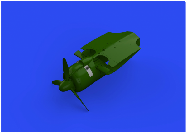 Eduard 648722 A6M2 exhausts PRINT EDUARD 1/48