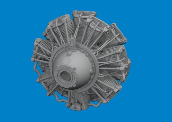 Eduard 6481111 B-24D engines PRINT HOBBY BOSS 1/48