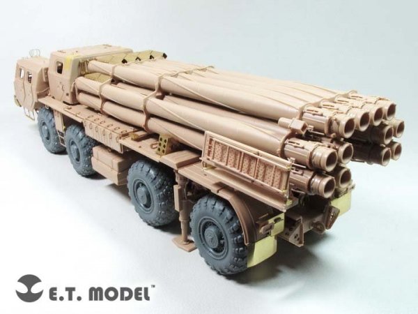 E.T. Model E35-250 Russian Long-Range Rocket Launcher 9A52-2 SMERCH form Meng SS-009 1/35