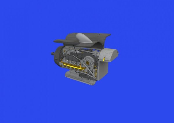 Eduard 648902 Bf 109K-4 engine EDUARD 1/48