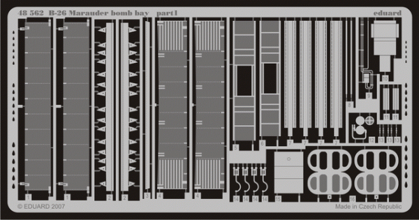 Eduard 48562 B-26 bomb bay 1/48  (MONOGRAM, REVELL)