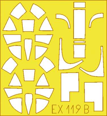 Eduard EX119 B-25J 1/48 REVELL/MONOGRAM