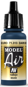 Vallejo 71313 Dark Medit Blue