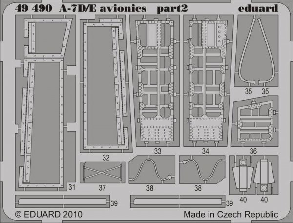 Eduard 49490 A-7D/ E avionics 1/48 Hobby Boss