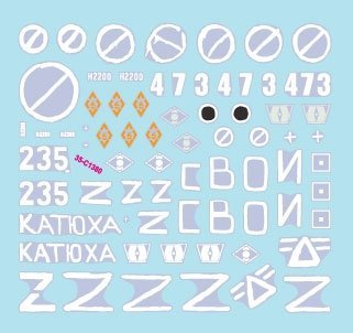 Star Decals 35-C1380 War in Ukraine # 9 Russian T-72B (obr 1989) and T-72BA 1/35