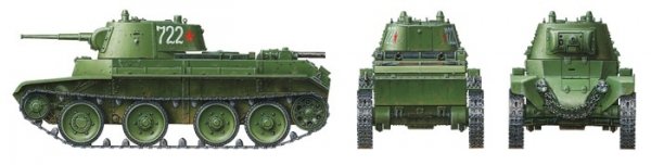 Tamiya 35327 BT-7 Model 1937 (1:35)