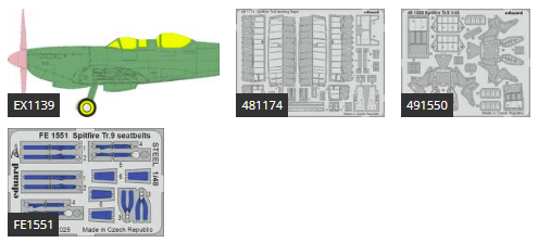 Eduard BIG49466 Spitfire Tr.9 for AIRFIX 1/48