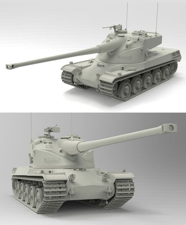 Amusing Hobby 35A049 France AMX-50B Heavy Tank 1/35