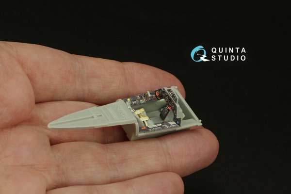 Quinta Studio QD48313 Fw 190A-3 3D-Printed &amp; coloured Interior on decal paper (Hasegawa) 1/48
