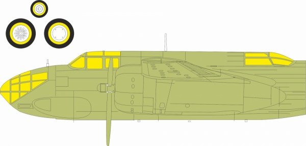 Eduard EX1126 DB-7 Boston III TFace HONG KONG MODELS 1/48