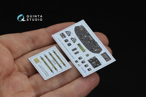 Quinta Studio QD48612 PBY-5 Catalina 3D-Printed &amp; coloured Interior on decal paper (Revell/Monogram) 1/48
