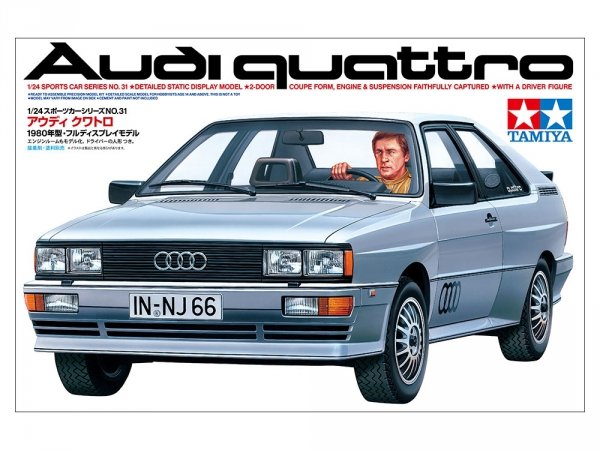 Tamiya 24031 Audi quattro 1/24