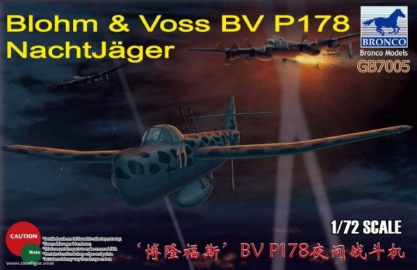 Bronco GB7005 Blohm Voss BV P178 NachtJager