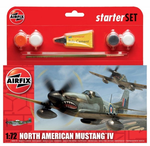 Airfix 55107A North American Mustang IV Zestaw modelarski