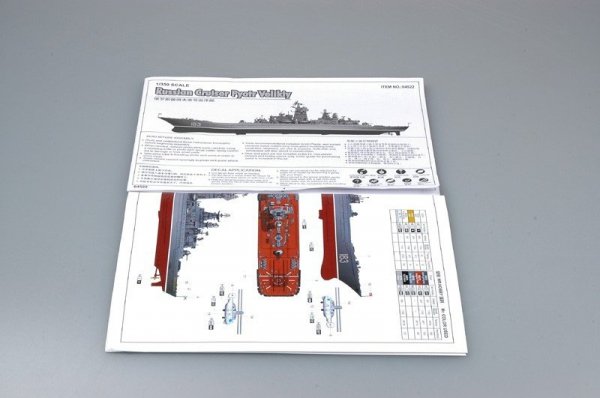 Trumpeter 04522 Russian Cruiser Pyotr Velikiy (1:350)