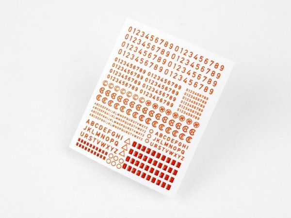 Red Fox Studio QS-35017 Numbers and Letters for US AFV's vol.01 1/35