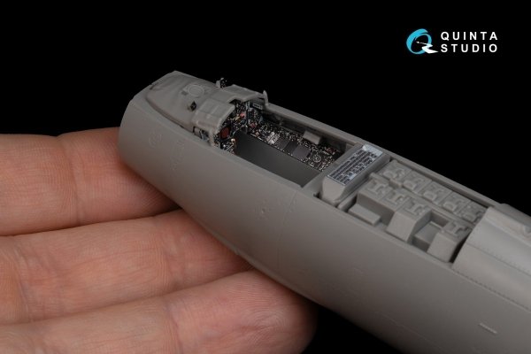 Quinta Studio QD48223 F-104S/ASA 3D-Printed &amp; coloured Interior on decal paper (Kinetic) 1/48