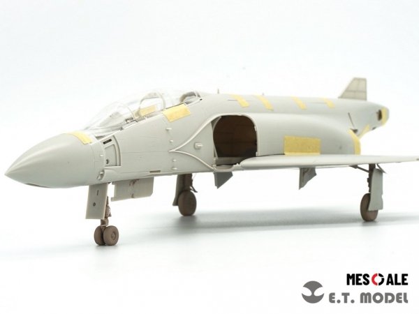 E.T. Model P48-001 Landing Gears Set for US NAVY F-4B Phantom II ( 3D Printed ) 1/48
