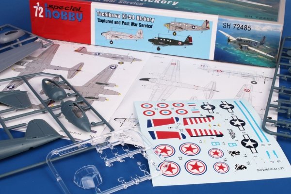 Special Hobby 72485 Tachikawa Ki-54 Hickory 'Captured And Post War Service' 1/72