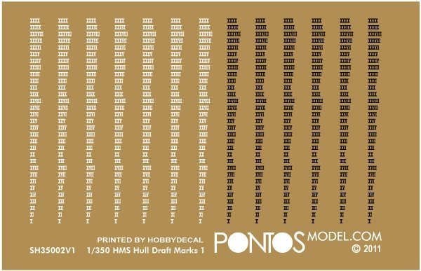 Pontos 35002F1 HMS Dreadnought Detail Up Set (1:350)