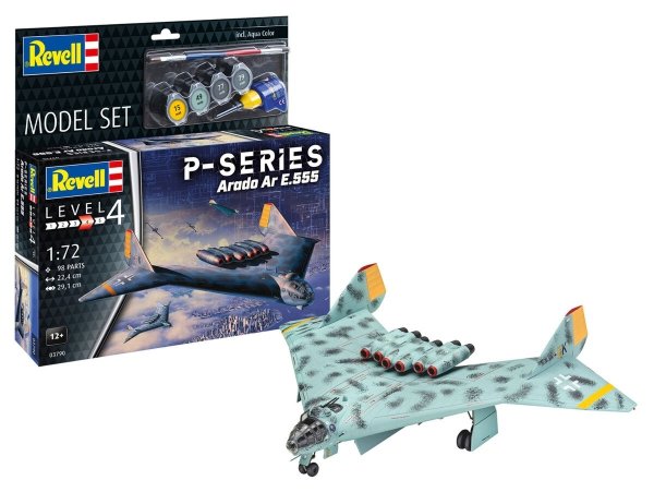 Revell 63790 Arado Ar.555 P-Series - Model Set 1/72