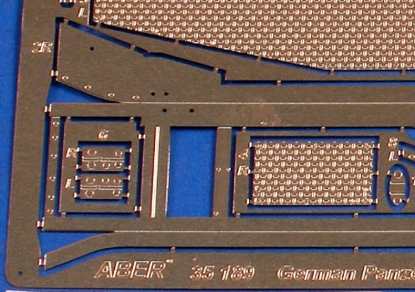 Aber 35189 German medium tank Pz.Kpfw. IV, Ausf.B/C - vol. 2 - additional set - fenders (1:35)