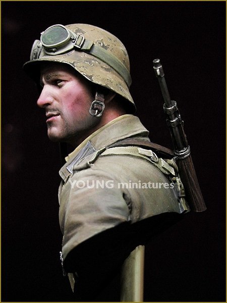 Young Miniatures YM1839 German DAK Infantry North Africa WWII 1943 1/10