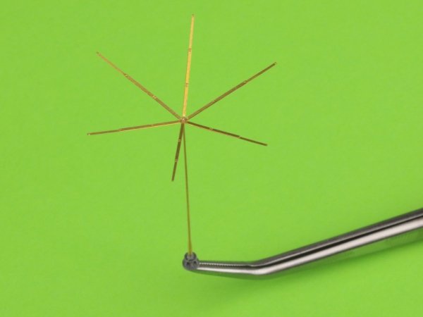 Master GM-35-045 German WWII 1,8m star antenna (for command tanks) (1pc) 1/35