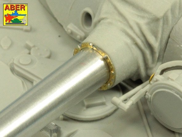 Aber 35L-250 125mm 2A46 Barrel for Russian Tank T-64 &amp; T-72A (For Trumpeter) 1:35