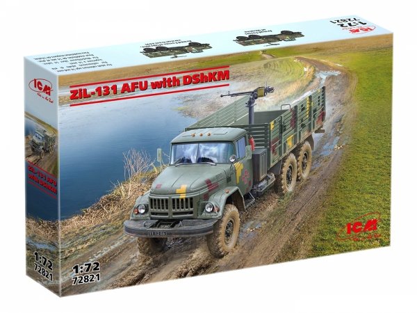 ICM 72821 ZіL-131 AFU with DShKM 1/72