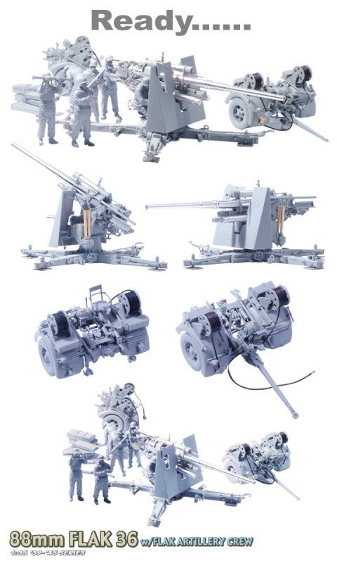 Dragon 6260 88mm Flak 36 (1:35)