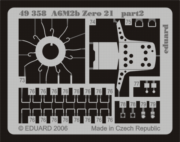 Eduard 49358 A6M2b Zero type 21 1/48 Hasegawa
