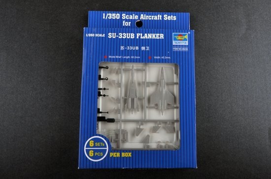 Trumpeter 06230 SU-33UB FLANKER (6pcs.) (1:350)
