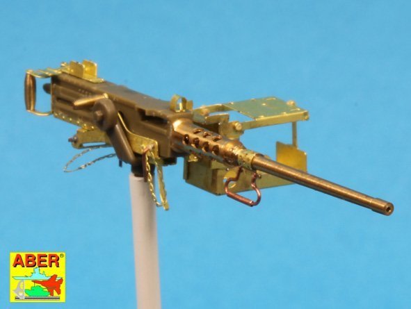 Aber 35L-080 Barrel for U.S heavy machine gun cal .50 Browning M2 HB (1:35)	