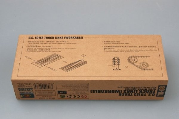 Trumpeter 02038 U.S. T91E3 track for U.S. M41/42 light tank (1:35)