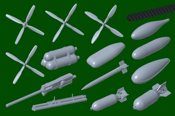 Trumpeter 02427 P-47D Thunderbolt Razorback 1/24