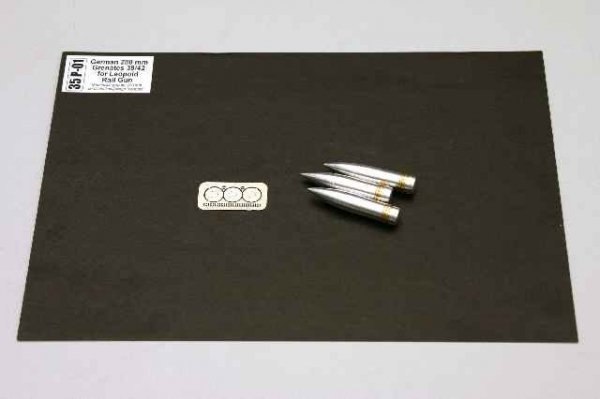 Aber 35P-01 German 280mm Grenates 39/42 for Leopold Rail Gun 