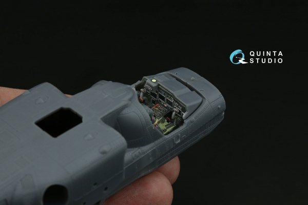 Quinta Studio QD72236 Ka-52 3D-Printed &amp; coloured Interior on decal paper (Dream Model) 1/72